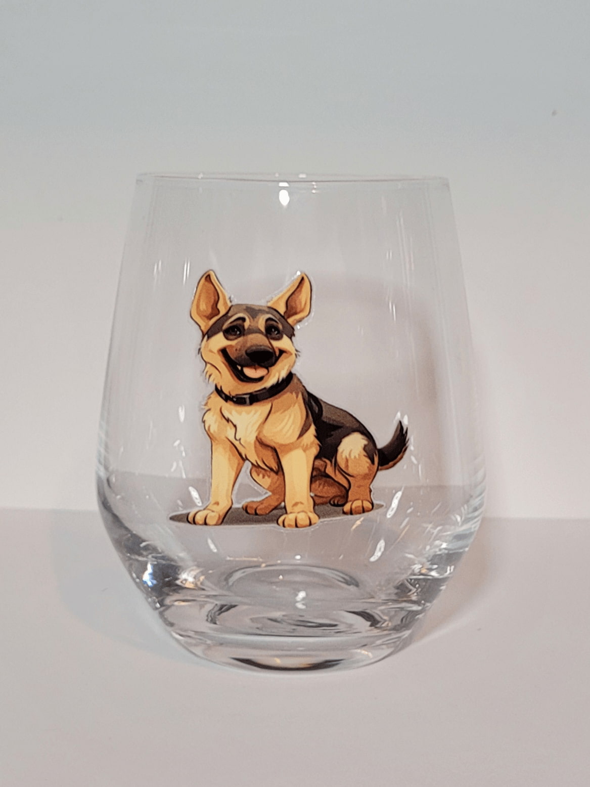 Verre à vin Chien-4 simple paroi