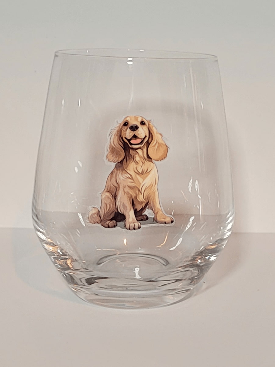 Verre à vin Chien-5 simple paroi