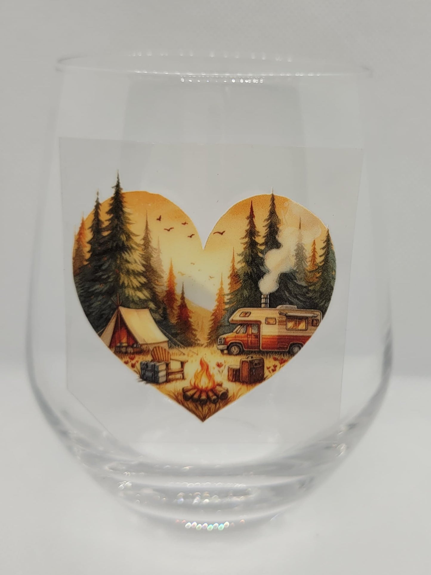 Verre à vin Camping Coeur 5