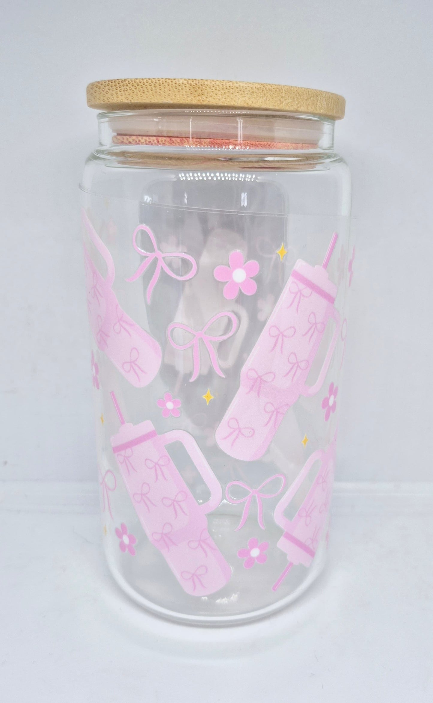 Collants UV DTF seulement - Tumbler rose