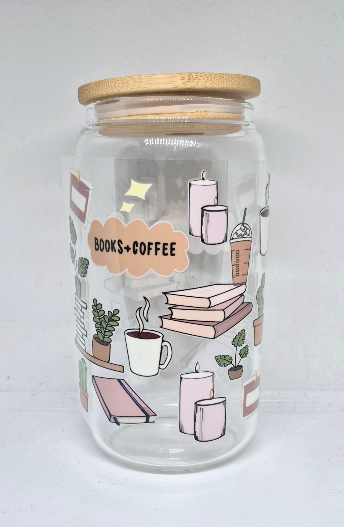 Verre 16 oz Books + Coffee