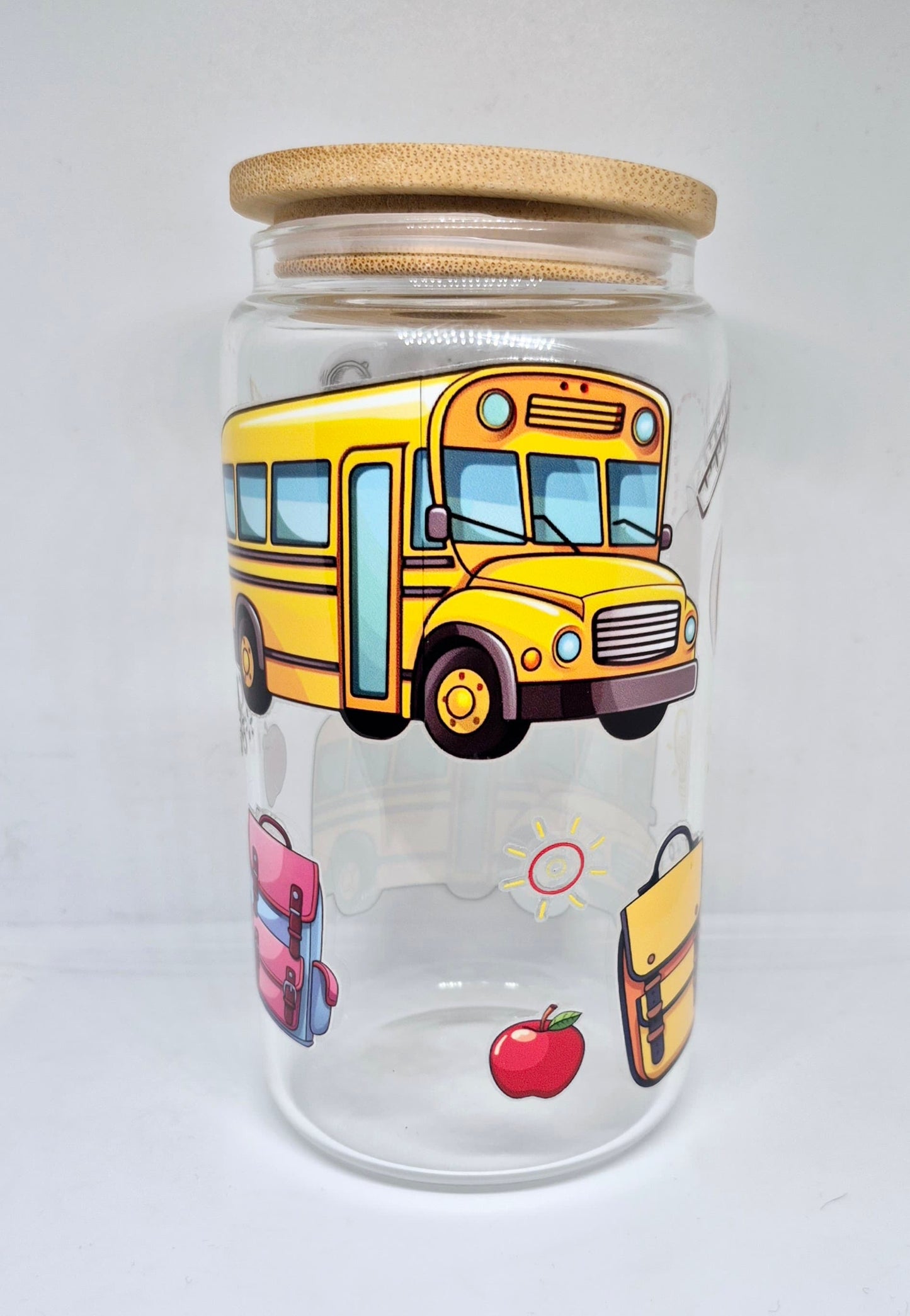 Verre 16 oz Autobus scolaire