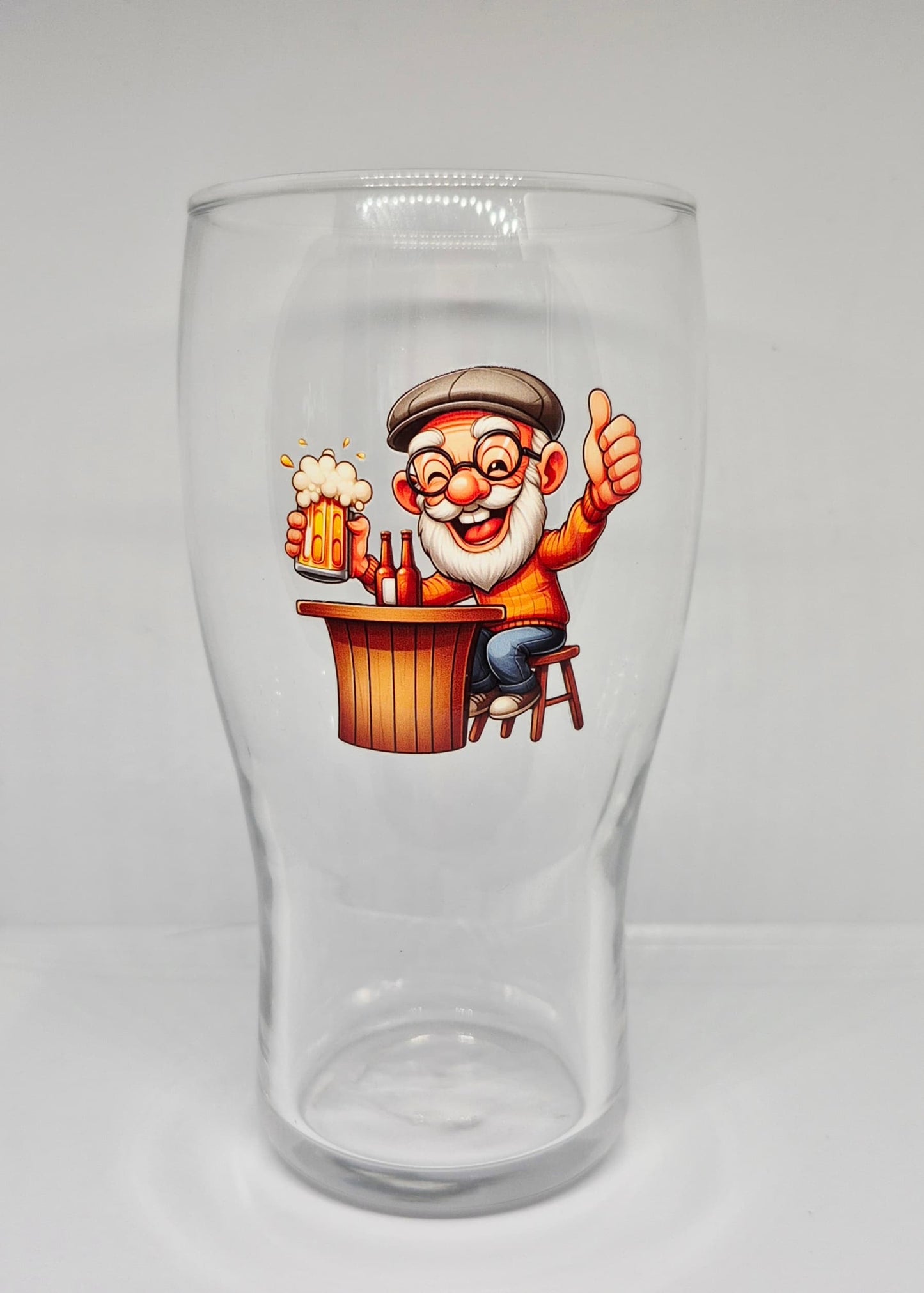 Verre à bière Papi au bar