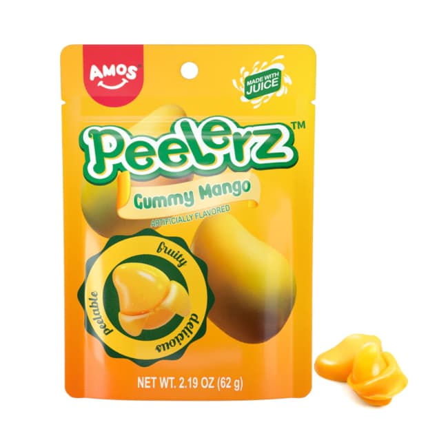 Amos Peelerz Gummy Mango Peg 170g