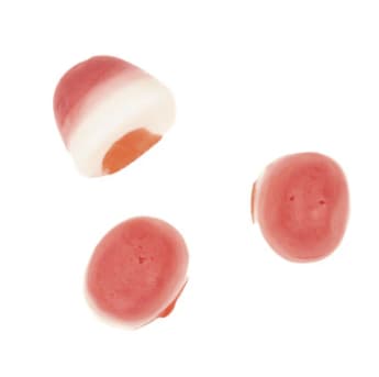 10 Drops farcies à la fraise