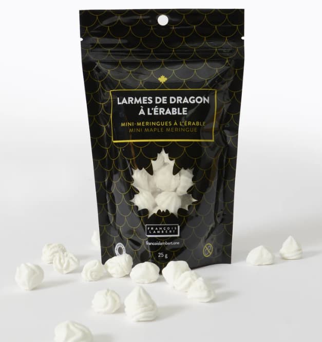 François Lambert - Larmes de dragon (mini-meringues) à l'érable