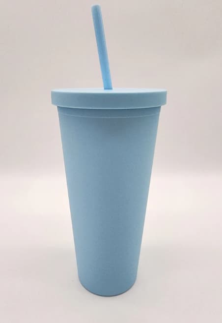 Tumbler 24 oz Bleu Matte
