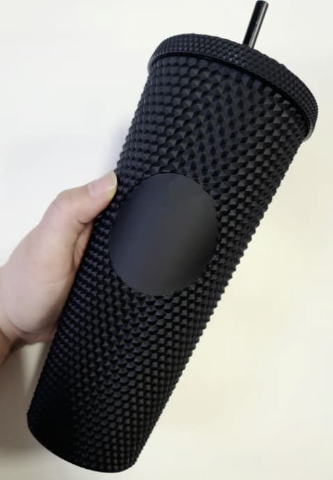 Studded Tumbler 24 oz Matte Black