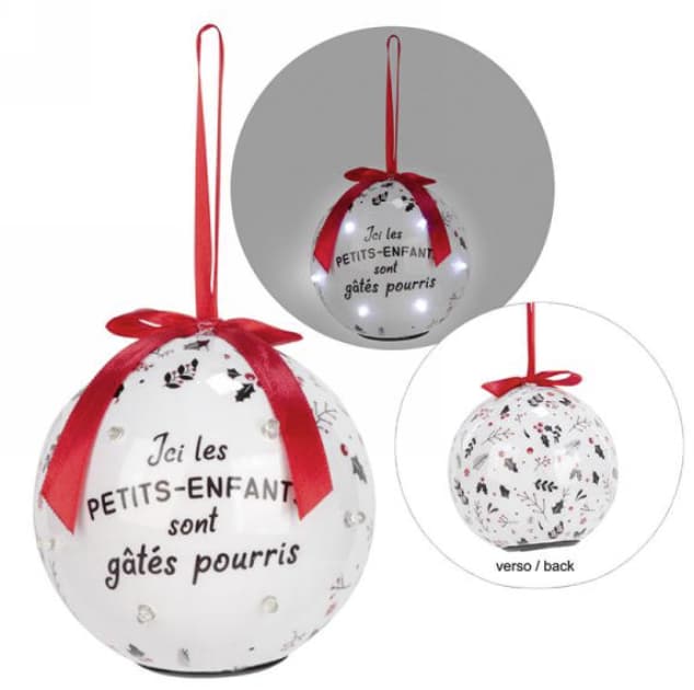 Boule de Noël "Petits enfants"
