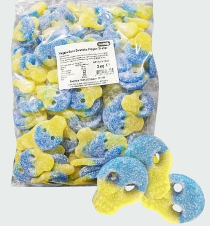 Crâne aigre suédois limonade