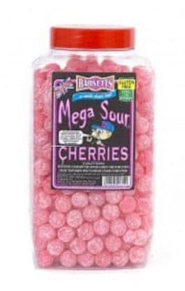 Barnetts Mega Sour British Cerise