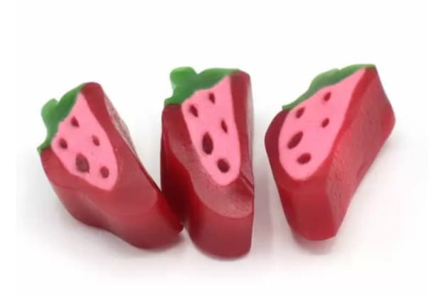 En vrac - Kingsway - Tranche de fraise Licorice British