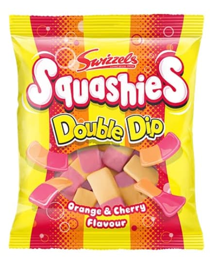 Swizzels Squashies Orange et Cerise