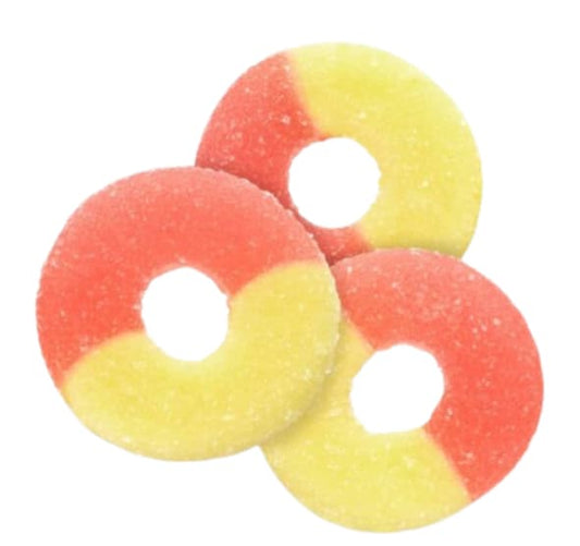 En vrac - Albanese - Anneaux Fraise et Banane