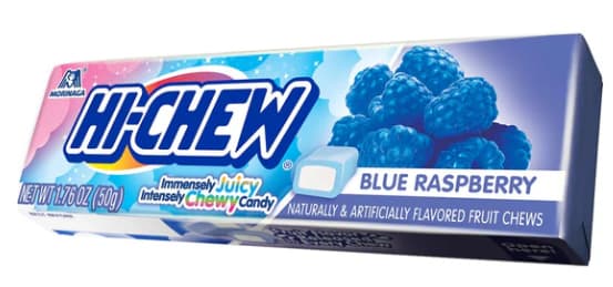 Hi Chew Fruit Chews Blue Raspberry