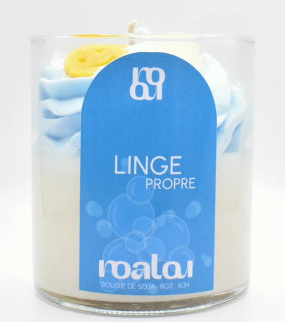 Noalou - Bougie Linge propre