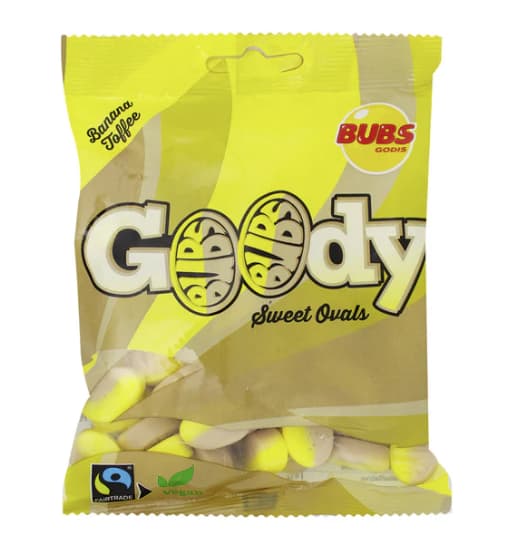 BUBS - Goody Oval Banana & Toffee