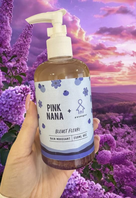 Pink Nana - Bain moussant Bleuet fleuri