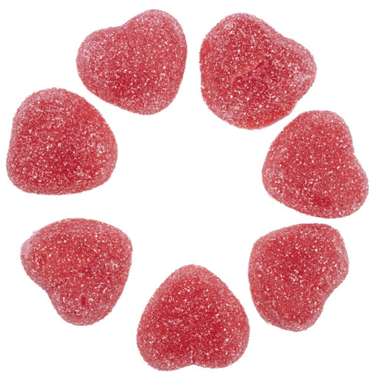 En vrac-Razzmatazz -Coeur farci à la fraise