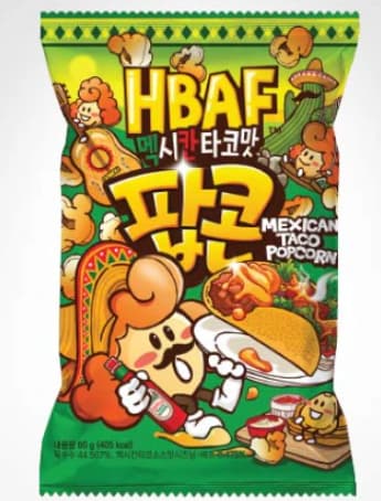 Popcorn Tacos Mexicain 80g