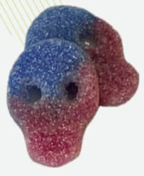 Crâne aigre suédois Fizzy Veggie