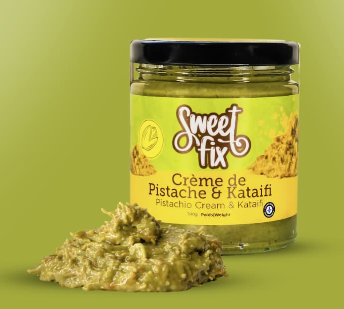 Sweetfix - Crème de pistache et Kataifi