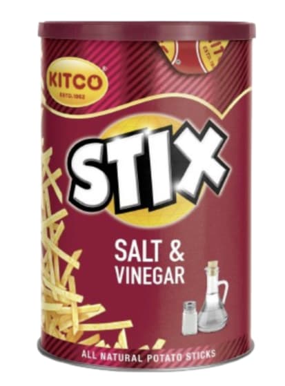 Kitco Potato Stix Sel & Vinaigre 40g