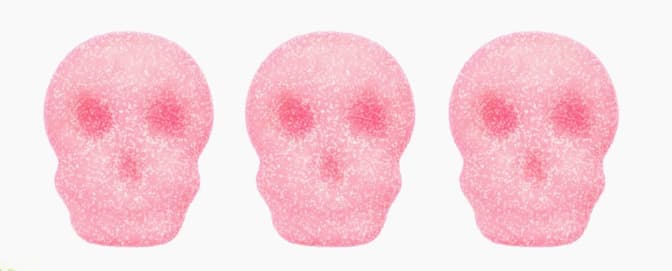 Bonbons suédois - Fraise mousseuse