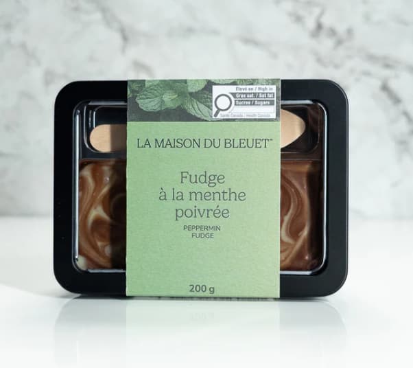 *ARRIVAGE VERS LE 15 DÉCEMBRE**Fudge à la menthe et au chocolat maison