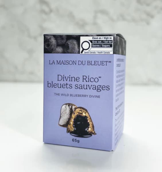 Divine Rico Bleuets Sauvage | Joyau chocolaté