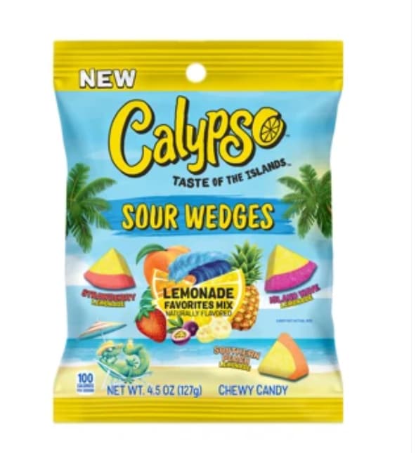 Calypso Sour Wedges Limonade Favorite 127g