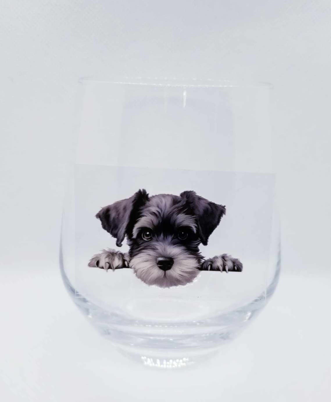 Verre à vin Chien mignon 21