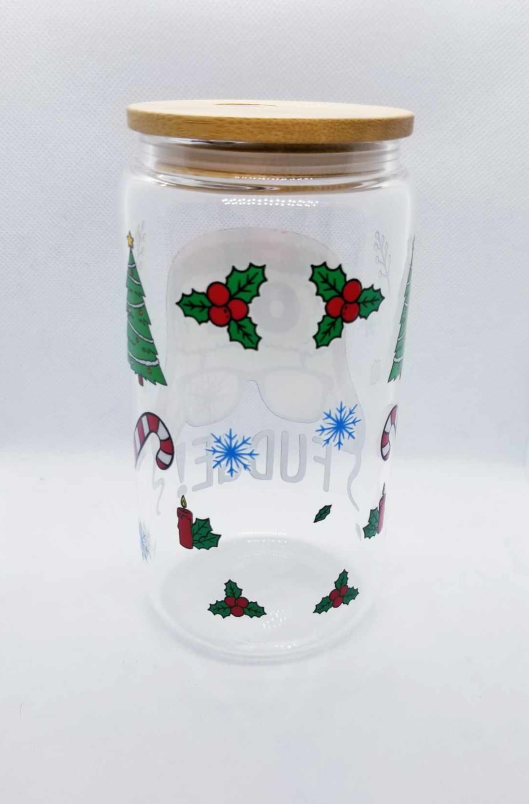 Noël - Verre 16 oz Oh Fudge!!