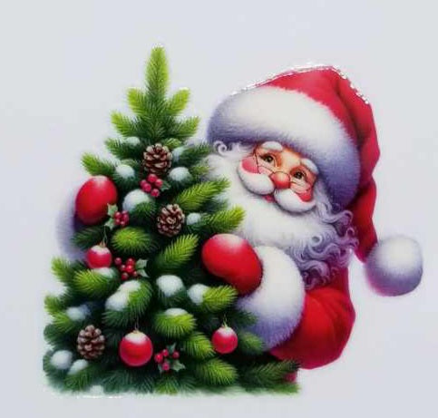 Verre à vin Père Noël 7