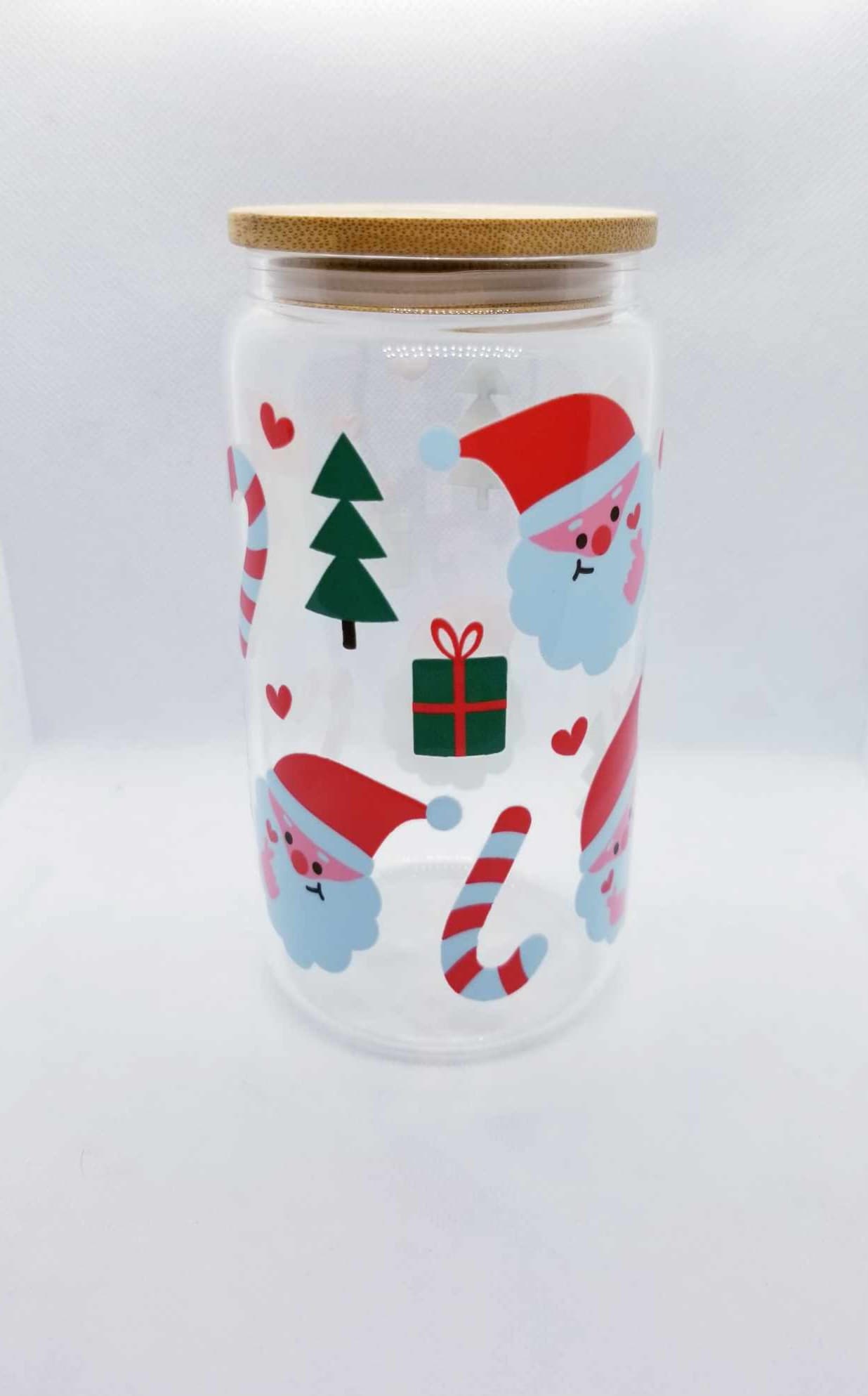 Noël - Verre 16 oz Père Noël