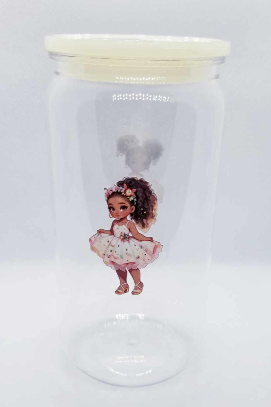 Verre 16 oz Fillette 2 PLASTIQUE