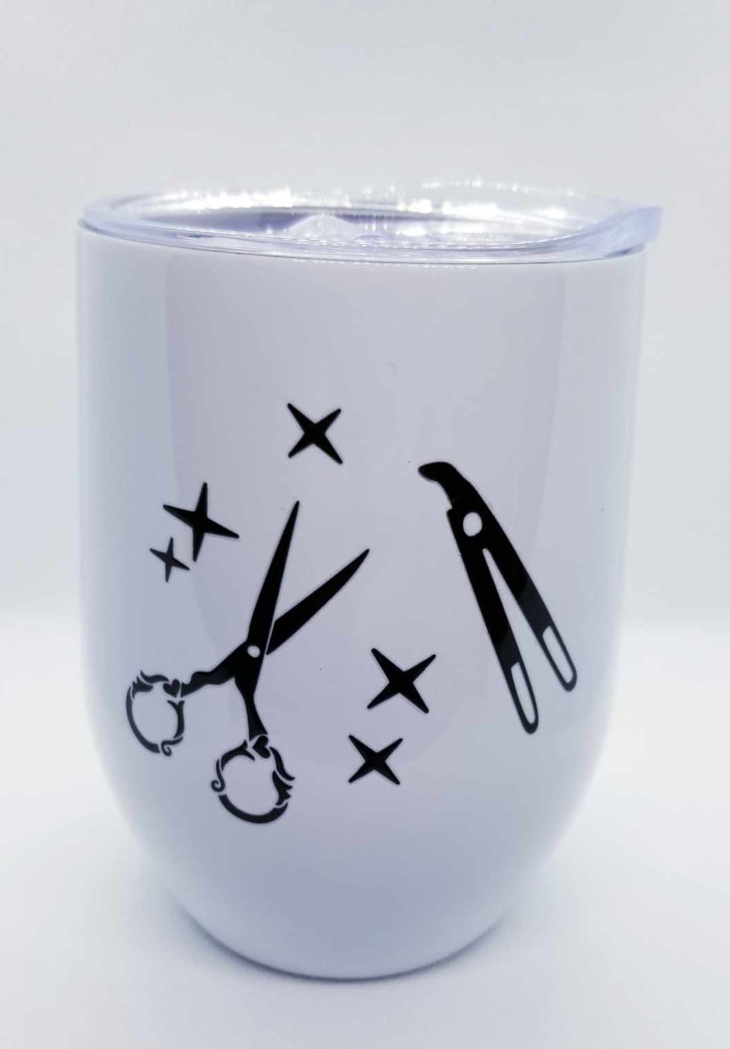 Verre à vin ou café 12 oz Coiffeuse