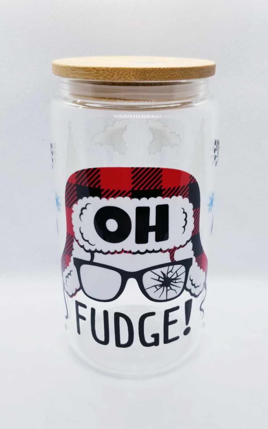 Noël - Verre 16 oz Oh Fudge!!