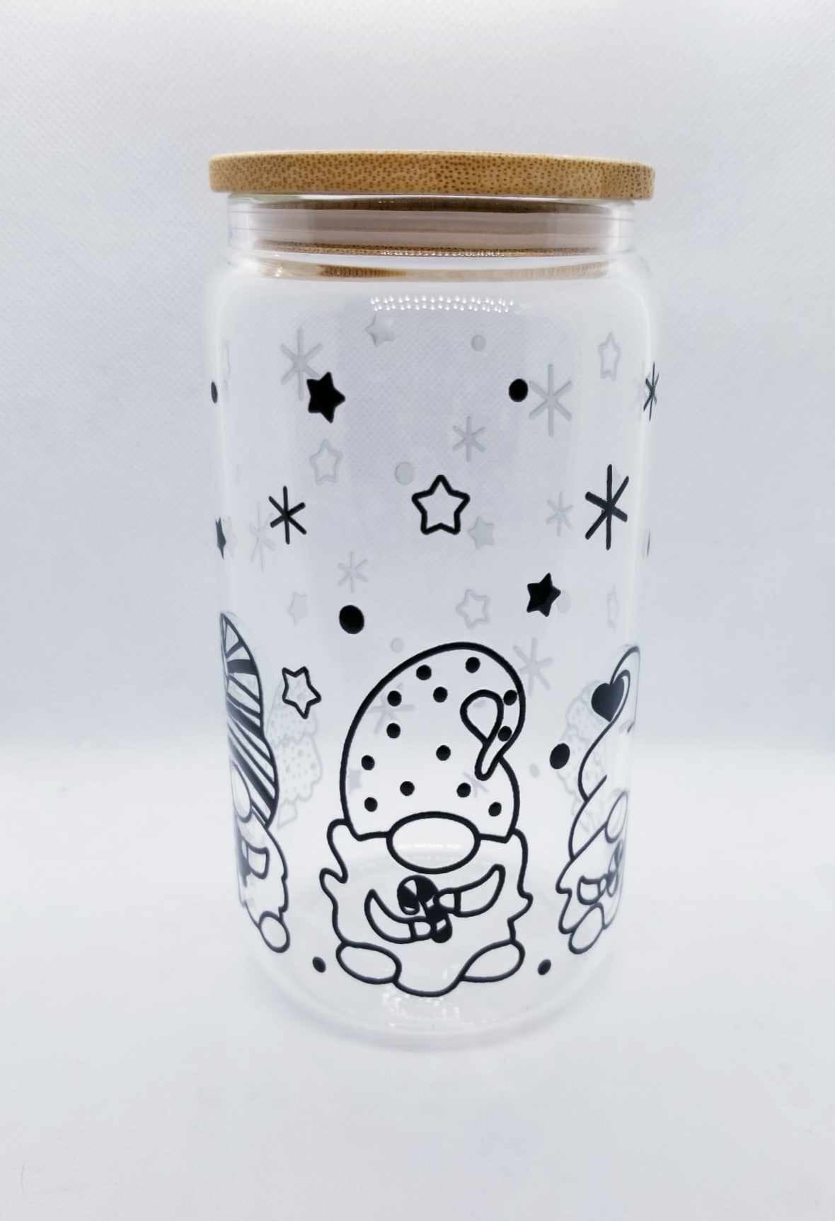 Noël - Verre 16 oz Gnome