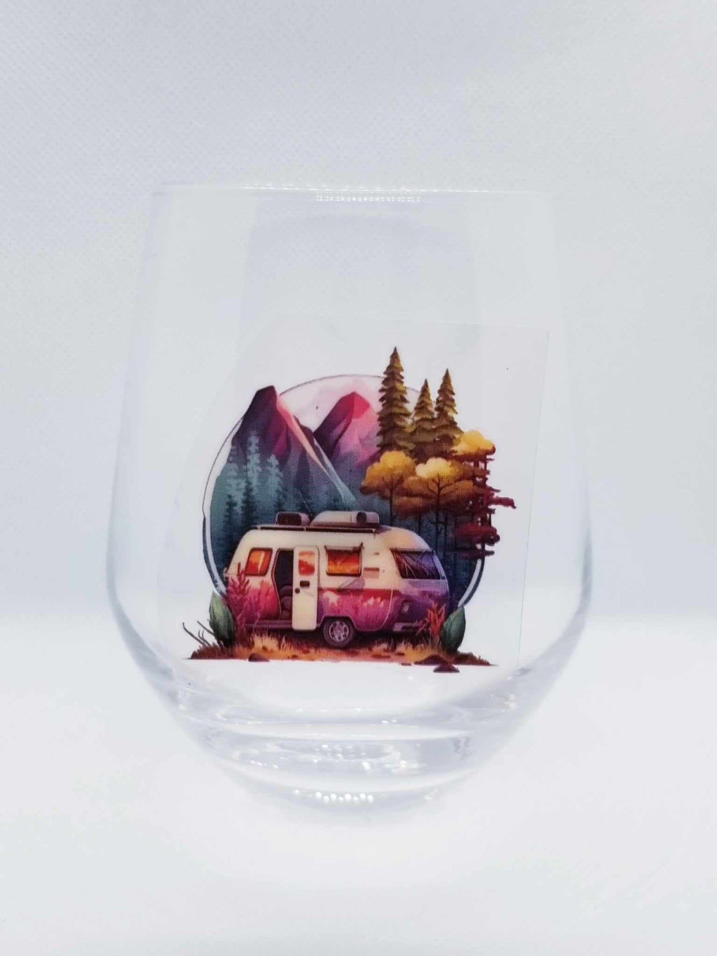 Verre à vin Camping en montagne 6