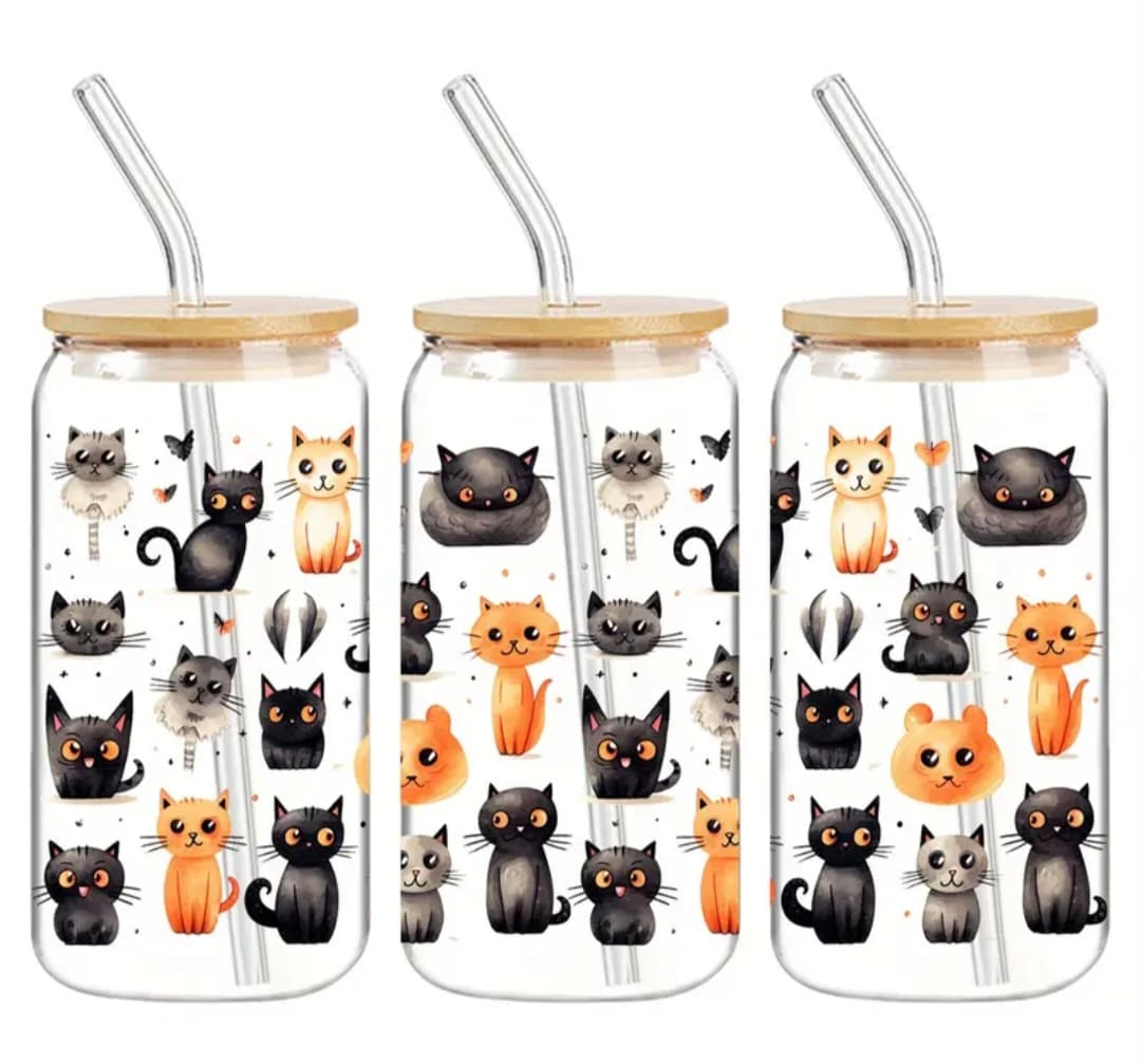 Verre 16 oz Chaton