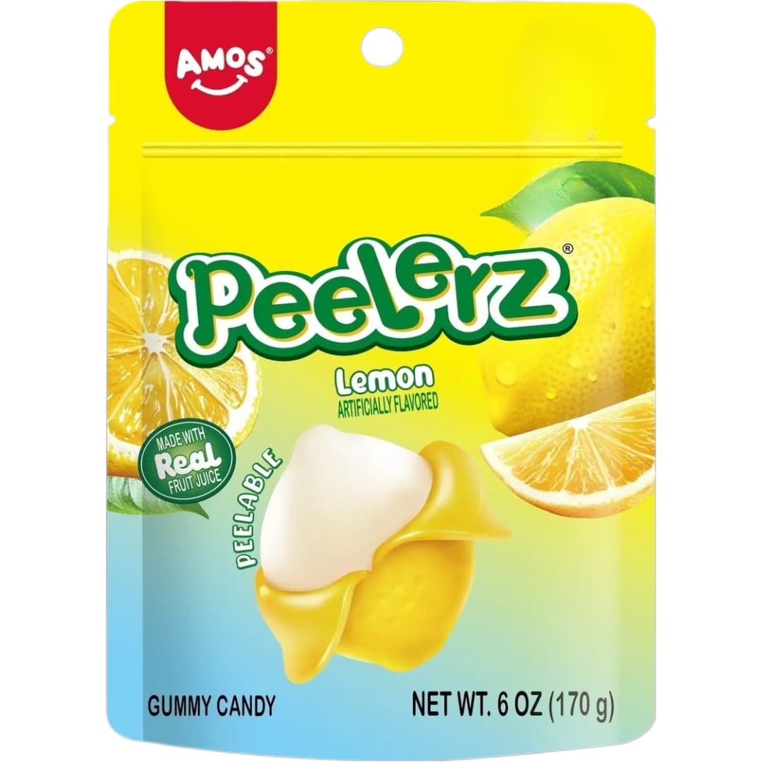 Amos Peelerz Gummy Citron Peg 170g