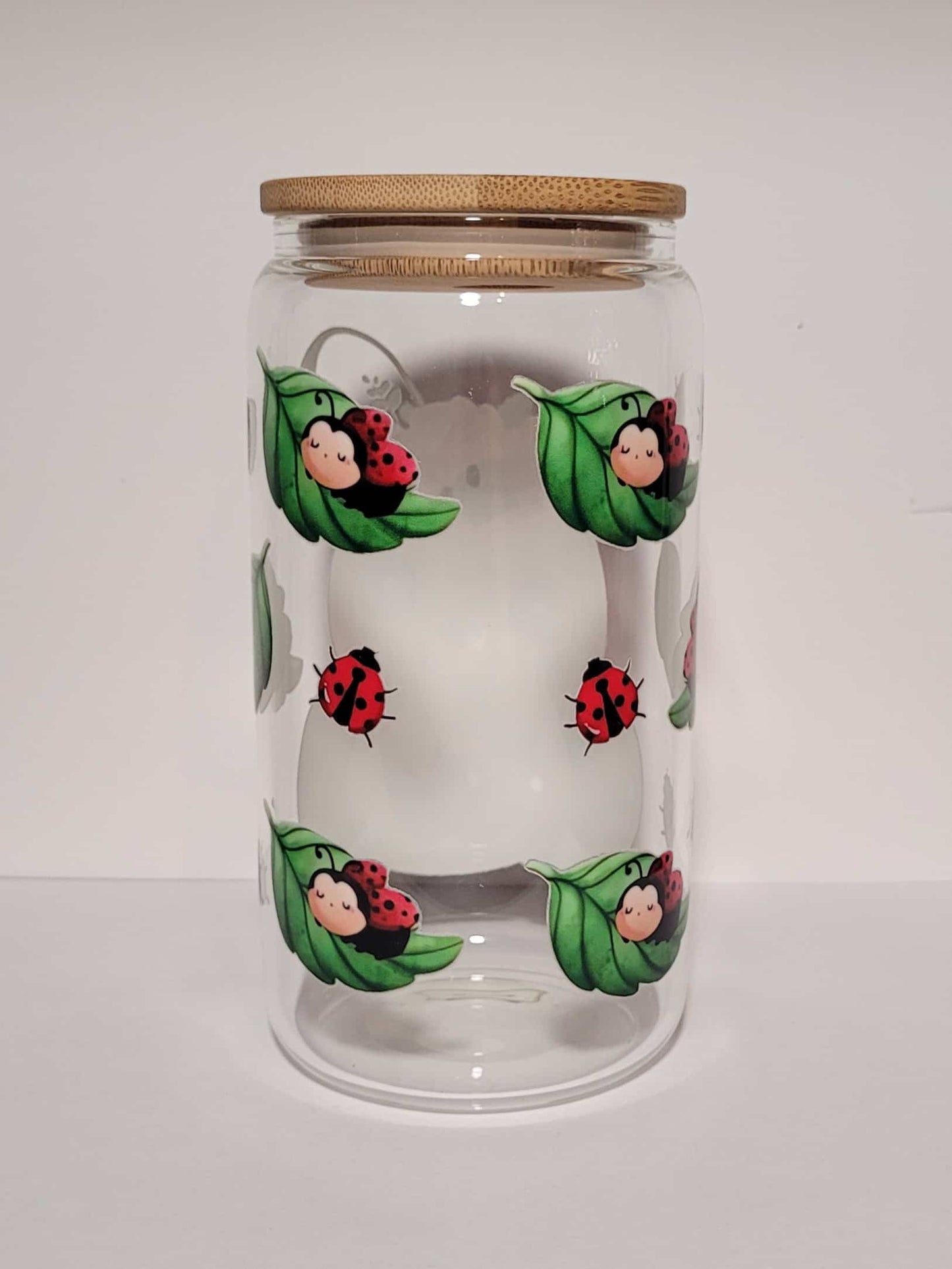 Verre 16 oz Coccinelles