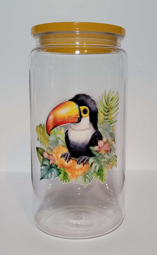 Verre 16 oz Toucan PLASTIQUE