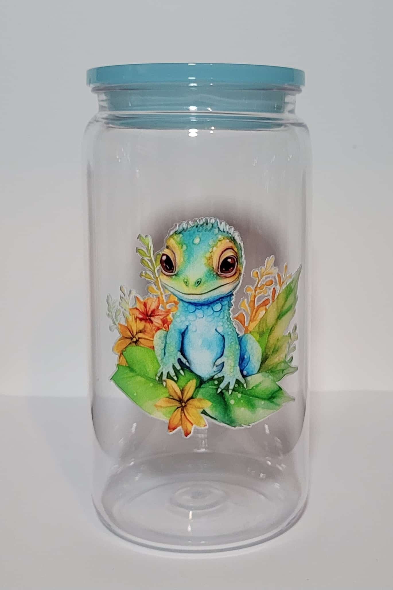 Verre 16 oz Iguane PLASTIQUE