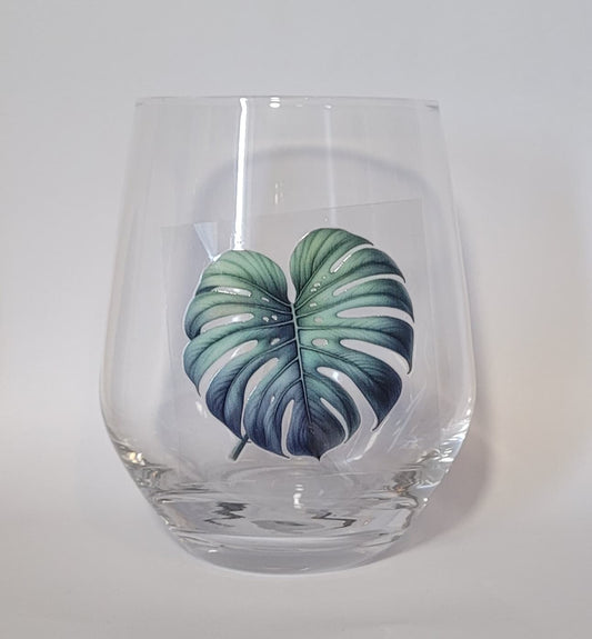 Verre à vin Monstera simple paroi