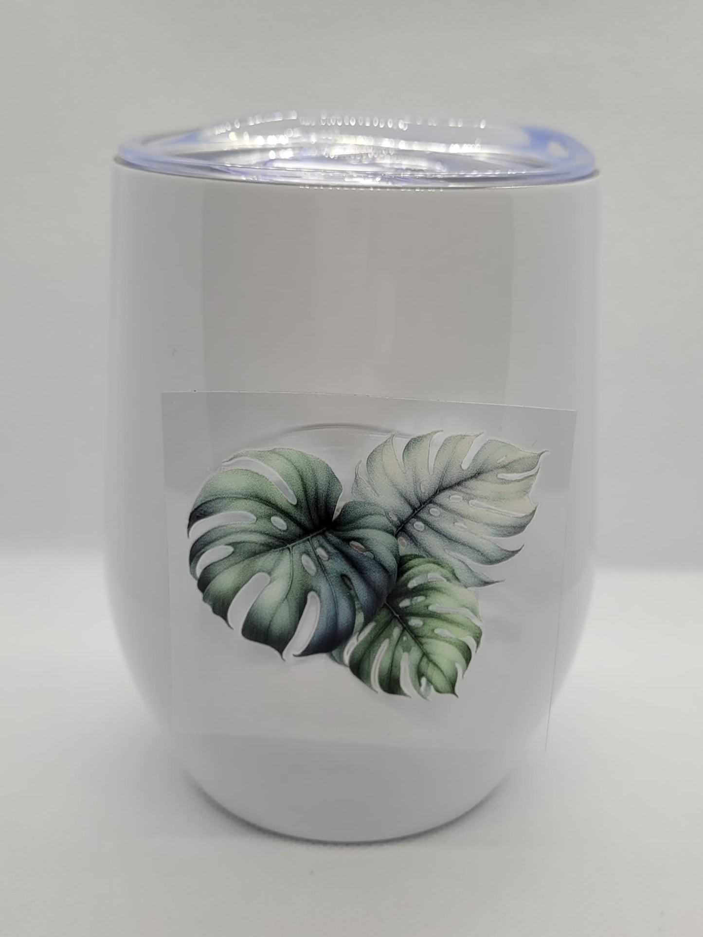 Verre à vin ou café 12 oz 3 Monstera