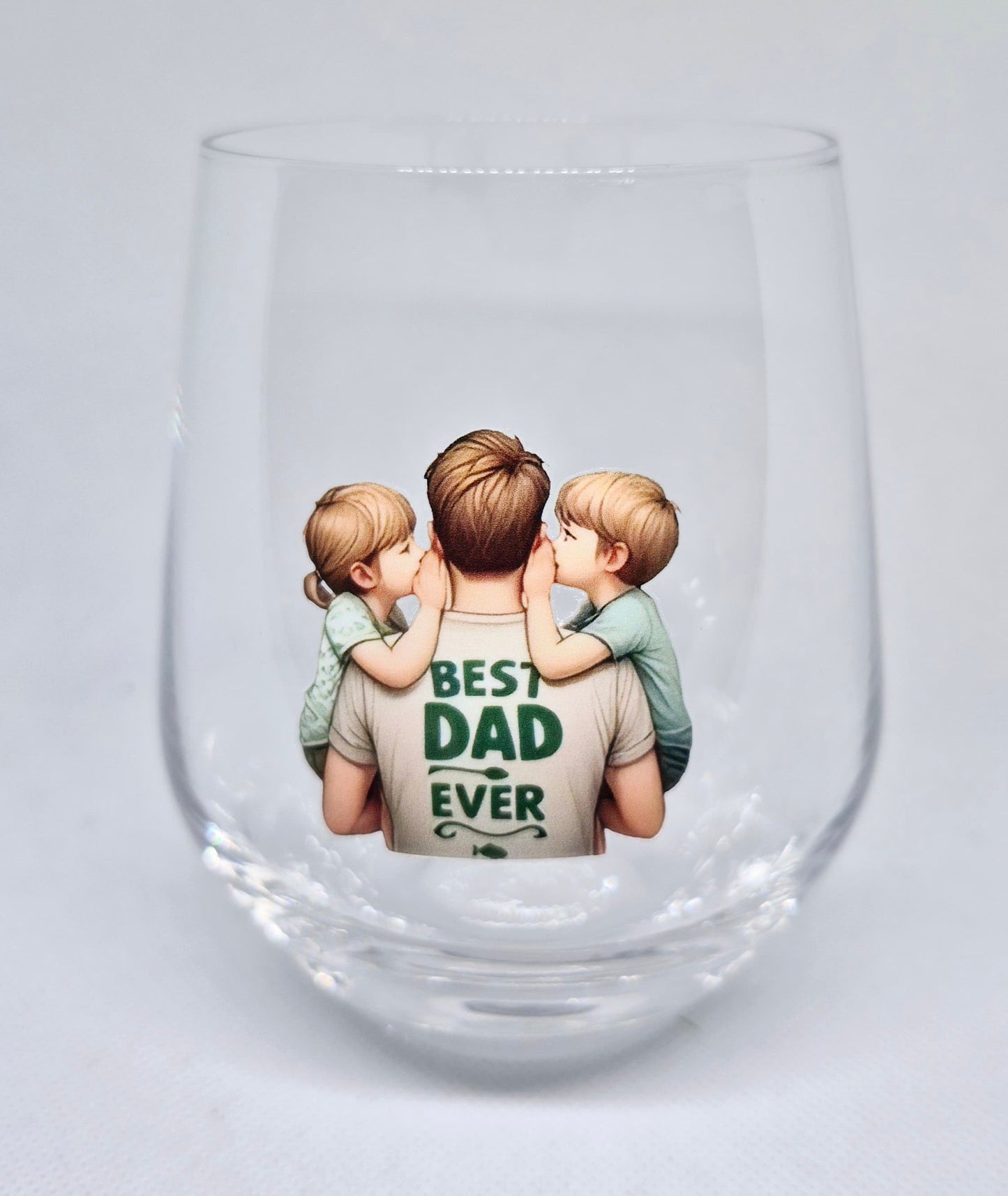 Verre à vin Meilleur papa 2