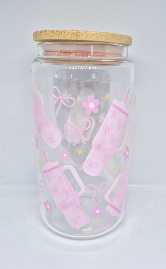 Collants UV DTF seulement - Tumbler rose