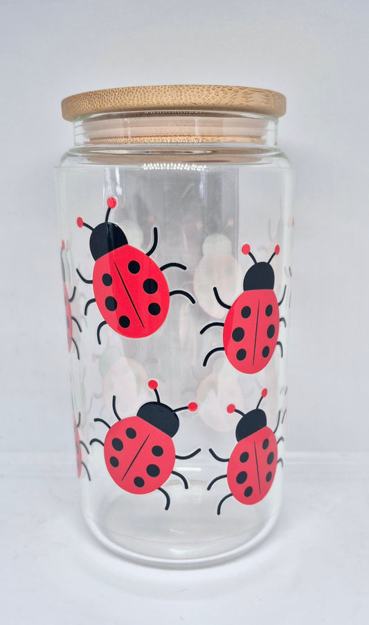 Verre 16 oz Coccinelle